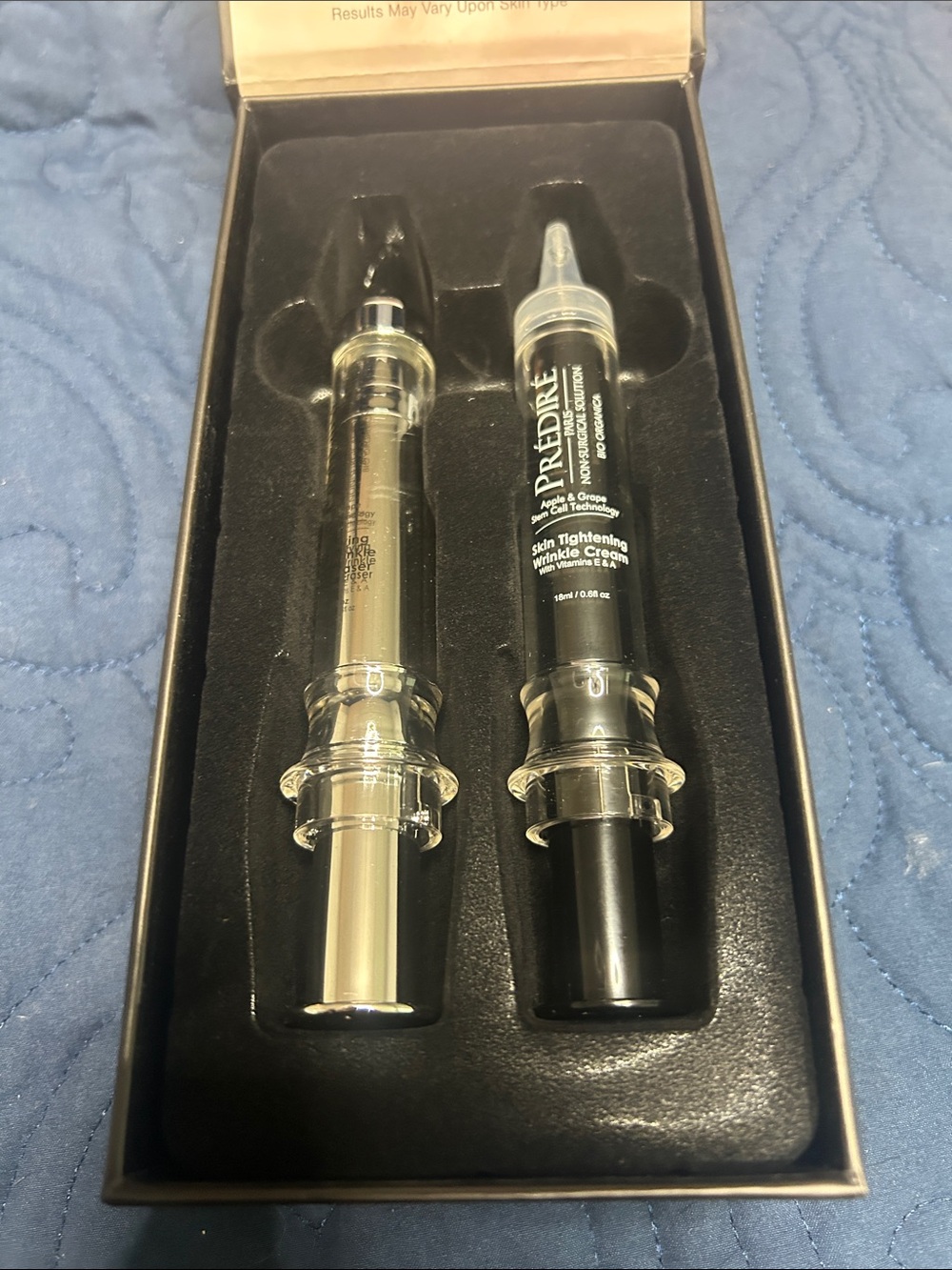 Skin Tightening Wrinkle Cream Duo - Black & Silver